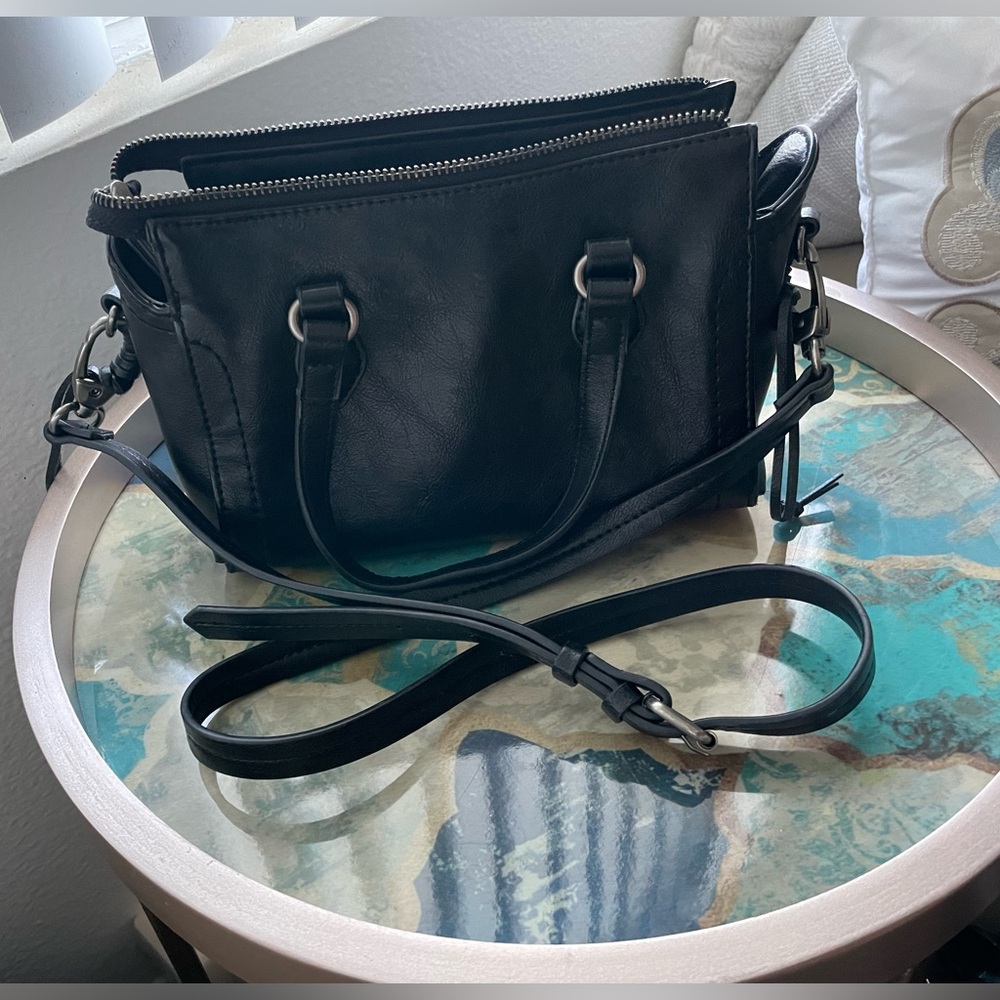 Zara Black Crossbody Bag